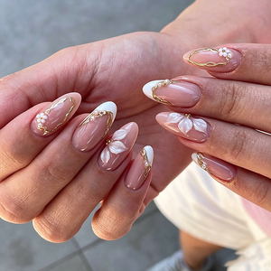 Ongles artificiels en ABS doux et apaisants, esthétiques et délicats, pour une relaxation et un soin de soi, aux couleurs calmantes - Product Image 4