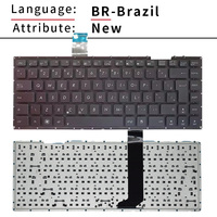 Nuevo teclado ruso estadounidense para Asus X450 X450C X450CA X450CC X450CP X450L X450LA D452C K450C R409V Y481C F450L