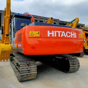 Excavatrice d'occasion Hitachi ZX200 de 20 tonnes d'origine japonaise pour le terrassement, moteur Isuzu, boîte de vitesses importée - Product Image 2