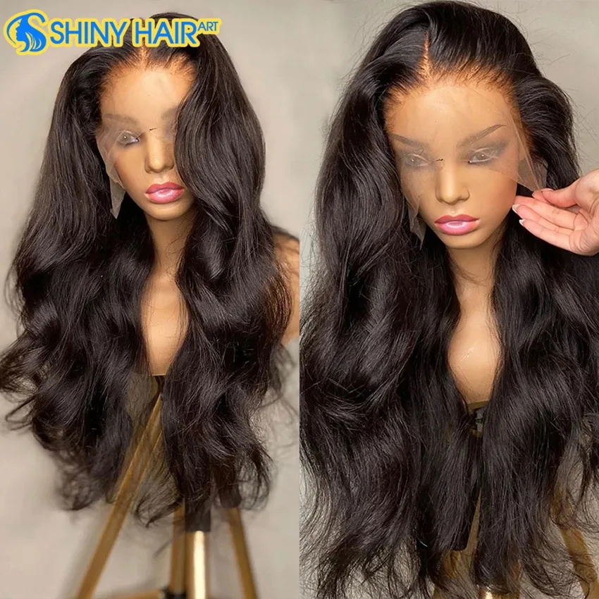 13X6 Transparent Lace Front Human Hair Wigs For Black Women Wholesale 13x4 Lace Frontal Wig Transparent HD Full Lace Wig Vendor