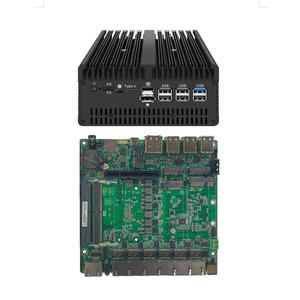 BKHD H15 AI MINI Host พัดลมระบายความร้อนแบบไร้พัดลม Ultra7 Ultra9 16 คอร์ 6x2.5G 2SFP+/4SFP+ อีเธอร์เน็ต ไฟร์วอลล์ เราเตอร์ เซิร์ฟเวอร์ พีซี Ultra 7 155H 16 คอร์ - Product Image 6