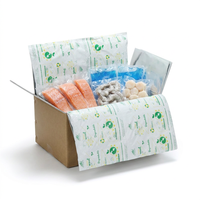 Doublure isolante biodégradable de qualité alimentaire avec film PLA+PBAT pour la chaîne du froid des supermarchés, expédition 48-72 heures