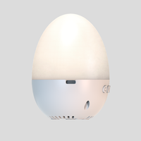 Machine à bruit blanc pour bébé avec 30 sons apaisants, lampe de sommeil multifonction à piles, machine à bruit blanc