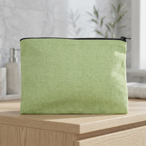 Bolsa de lona personalizada al por mayor con cremallera, estuche escolar de lona para niños con su logotipo de diseño personalizado, bolsa de cosméticos - Product Image 1