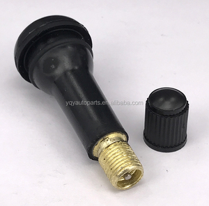 Tige de valve en laiton TR414 résistante à la corrosion - Bouchons personnalisés avec logo, jantes universelles, voitures, SUV, camions, pneus - Product Image 2