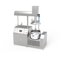 Mélangeur émulsifiant sous vide haute vitesse, homogénéisateur de lotion avec système de levage hydraulique