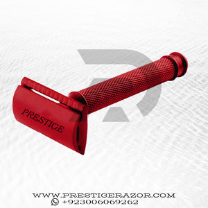 มีดโกนสแตนเลสขอบคู่แบบคลาสสิก3ชิ้นสีดำทนทานด้ามจับยาวทนทานทนทานทนทานใบมีดโกนหนวดยั่งยืน - Product Image 5