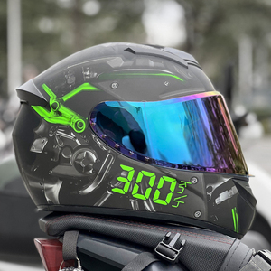 Nuevo casco <span class=keywords><strong>de</strong></span> motocicleta con certificación DOT <span class=keywords><strong>de</strong></span> seguridad, casco <span class=keywords><strong>de</strong></span> <span class=keywords><strong>moto</strong></span> <span class=keywords><strong>de</strong></span> cara completa con visera colorida HD doble, Casco <span class=keywords><strong>de</strong></span> Motocross - Product Image 1