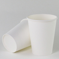 Gobelet en papier jetable à paroi simple, isolé et épaissi, pour boissons chaudes, boissons énergisantes, thé Boba - Biodégradable, avec logo personnalisé