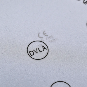 Placa de Matrícula de Aluminio Grabada Personalizada al por Mayor, 1 mm de Grosor, Acabado Texturizado, Impresión UV, Marca XY, Modelo CP-01, Muestra Gratuita - Product Image 3