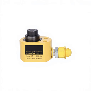 Rmc-501l Multistage Hydraulic Cylinder 50t 20mm Stroke Steel Alloy For Lifting - Product Image 4