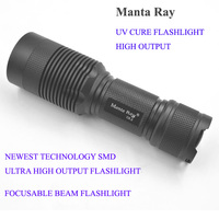 Lampe torche industrielle UV C8.2 365nm en aluminium, détecteur de taches d'urine d'animaux, de scorpions, de fuites et d'empreintes, pour applications forensiques