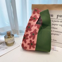 Sac fourre-tout en polyester tricoté grande capacité pour femme, sac seau polyvalent à bandoulière pour le shopping et l'utilisation par les enfants, nouveau design