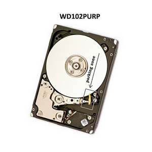 Masaüstü Sabit Disk WD102PURP Pro 10TB SATA3 6Gb/s 7200RPM 512MB AI İzleme HDD'si NVR Sunucusu ve Video Analizleri için - Product Image 1