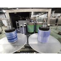 Machine de remplissage et de scellage automatique de liquide en poudre lyophilisé pour sirop oral d'ampoules en plastique