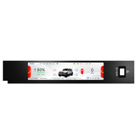 Audiosources RHD Private Car LCD Instrument Digital Cluster untuk Chery Icar V23 Bahasa Thailand dengan TPMS dan Pengukur Kecepatan.