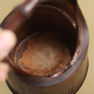 Juego de jarrones de flores de bambú, jarrones redondos decorativos Zen asiáticos hechos a mano para ceremonia del té, decoración del hogar - Product Image 4