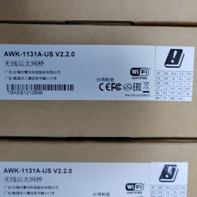AWK-1131A-US V2.2.0 Wireless Ethernet Bridge