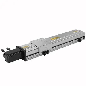 Módulo de acionamento de curso de alta velocidade semi-fechado para trilho de guia linear, módulo de atuador deslizante de movimento para posição linear CNC