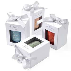 Velas Aromáticas de Cera de Soya Personalizadas con Serigrafía de Marca Privada AIKUN, con Caja de Regalo - Product Image 2