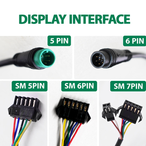 H6C-2 Elektrische Fiets Display Uart2 24 V/36 V/48 V/60 V Waterdichte Fietscomputer Snelheidsmeter voor Racefiets Ebike Accessoires - Product Image 5