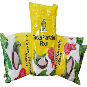 Farine de plantain vert pur 100% sans gluten Eco farine de gâteau frais sain Nature or sac de poudre à base de blé pour les clients américains - Product Image 1