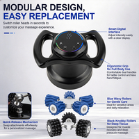 Máquina de Masaje Eléctrica Portátil Lesen 360, Masajeador Corporal para Adelgazar Pies y Piernas, Drenaje Linfático, Eliminación de Celulitis, Tejido Profundo