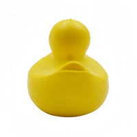 Balle anti-stress en mousse PU écologique en forme de canard personnalisée, style dessin animé, couleur et logo personnalisés pour une utilisation promotionnelle