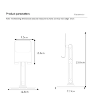 YTGEE 360 degrés Rotation support de bureau Angle réglable en alliage d'aluminium support de téléphone portable de bureau pour Smartphone tablette Ipad