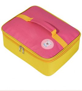 Large Capacity Simple Cartoon New Student <b>Lunch</b> <b>Box</b> Multi-functional Portable Insulation <b>Lunch</b> Bag - Product Image 2