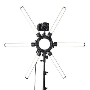 Éclairage photographique 120W 6 tubes LED Star Light <span class=keywords><strong>Photo</strong></span> Studio Camera Phone Video Light - Product Image 6