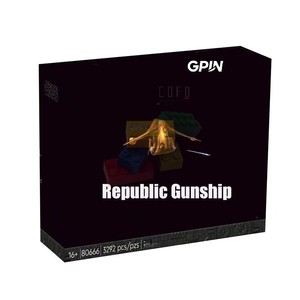 Bloques de Construcción del Transbordador Republicano, Modelo Compatible con 75309, Ladrillos de Juguete, Regalos 80666 - Product Image 1