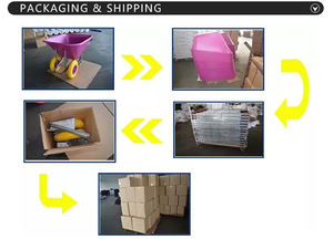 รถสาลี่สองล้อสำหรับใช้ในสถานที่ก่อสร้างเพื่อการเกษตรใช้เป็นรถดัมพ์ขนาดใหญ่สำหรับใช้ในพื้นที่ก่อสร้าง - Product Image 3