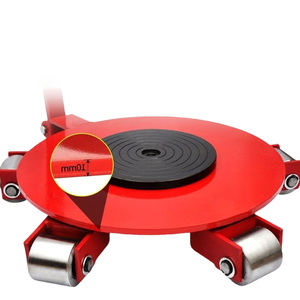 Tank <b>Trolley</b> 6ton Machine Moving Equipment Roller Skates Cargo Loading <b>Trolley</b> - Product Image 2