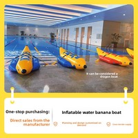 Outdoor-Unterhaltungsanlagen Aufblasbare Wasserrutsche & Bananenboot Schnee-Bananenboot aus PVC-Material
