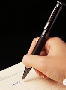 Stylo à bille classique, élégant et grandiose en bois et métal, de luxe, de haute qualité, avec logo gravé personnalisé, cadeau d'entreprise - Product Image 5