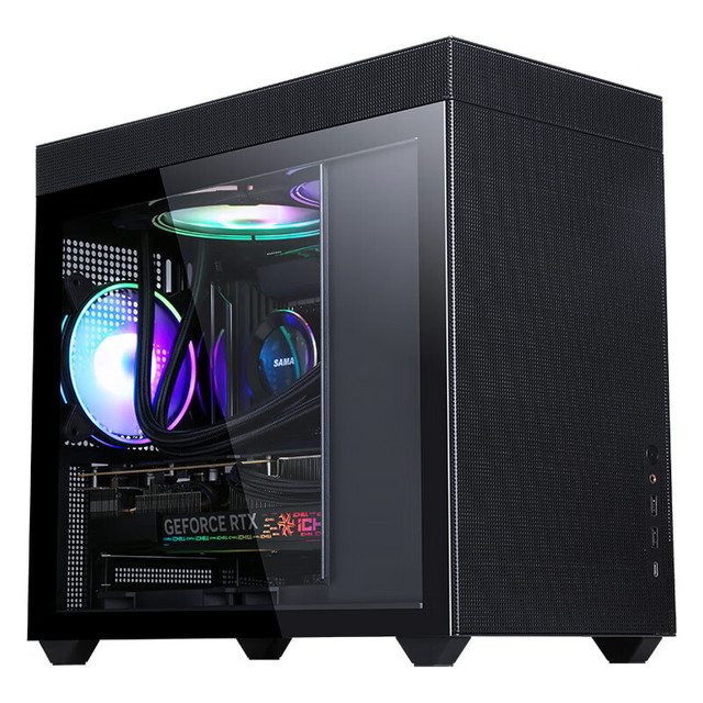 Middle Tower MATX/ Mini ITX Cube Custom Gaming Computer Case PC Supports 240 Water-cooled Heat Dissipation