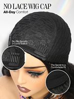 Meilleure vente : Demi-perruque 3-en-1 à ondulations lâches de 18 pouces, texture Yaki volumineuse, avec bandeau, en fibre haute température, extensions de cheveux sans couture