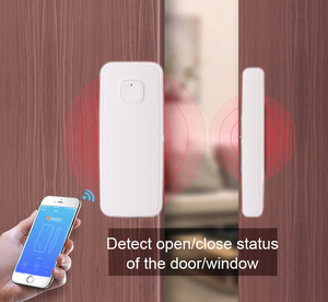 SmartLife & TuyaSmart APP uyumlu Wifi akıllı İletişim manyetik dedektör Alexa ve <span class=keywords><strong>Google</strong></span> ev akıllı Alarm sistemi ile çalışır - Product Image 5