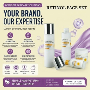 Set Coreano per la Cura della Pelle con Retinolo, <span class=keywords><strong>Siero</strong></span> Viso Illuminante alla Vitamina C, Crema Anti-<span class=keywords><strong>Rughe</strong></span> e Anti-Linee Sottili, Tonico Minimizzatore dei Pori - Product Image 6