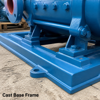 Pompa Air Multistage Horizontal TSWA Pompa Sentrifugal 1.5-191 CBM/H Head 17-247 Meter untuk Air Proses Kimia