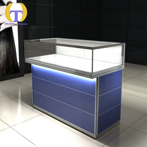 Trung tâm mua sắm đồ trang sức vàng đồng hồ hiển thị <span class=keywords><strong>Showcase</strong></span> đồ nội thất Đồng hồ di động đồ trang sức kiosk hiển thị tủ kính - Product Image 6