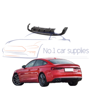 Pare-chocs arrière en fibre de carbone haute brillance pour A5 <span class=keywords><strong>S</strong></span> <span class=keywords><strong>Line</strong></span> S5 Sportback 2D <span class=keywords><strong>4</strong></span> portes avec diffuseur - Product Image 6