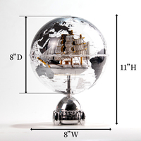 Globo terráqueo mundial con rotación Bluetooth