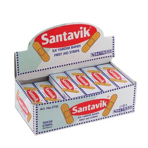 Santa vik OEM Drei-Loch-Pflaster Atmungsaktiver Erste-Hilfe-Verband <span class=keywords><strong>Sport</strong></span> band Belüftung Plain Fabric Adhesive <span class=keywords><strong>Plaster</strong></span> - Product Image 2