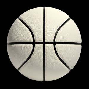 Balón de Baloncesto de Entrenamiento de Cuero Premium de Color Personalizado, Tamaño Oficial 6, para Deportes en Interiores/Exteriores con Diseño Impreso - Product Image 1