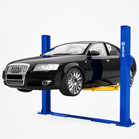 BOSCAR 4000kg iki Post araba asansör 4 t çift sütun hidrolik araba asansör CE kanıtladı 4 Ton temizle kat 2 sonrası araba kaldırma makinesi