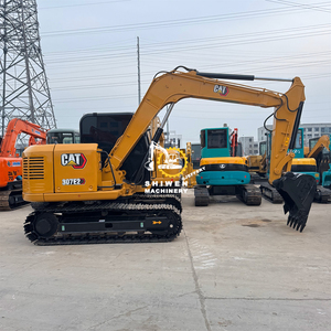 Equipo de movimiento de tierras de segunda mano CAT307E2 con pala de empuje, miniexcavadora usada barata CAT 307E2 306E2 305.5E2 303.5E2 en stock - Product Image 3