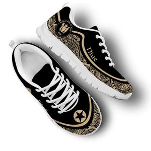Zapatillas Deportivas Personalizadas con el Logotipo de la Estrella de Cinco Puntas de Niue <span class=keywords><strong>Polinesia</strong></span>, Zapatillas de Baloncesto Transpirables de Malla Informal para Niños, Venta al por Mayor - Product Image 3