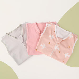 Saco de Dormir para Bebé Súper Suave de Algodón Orgánico al por Mayor, Chaleco sin Mangas Personalizado - Product Image 3